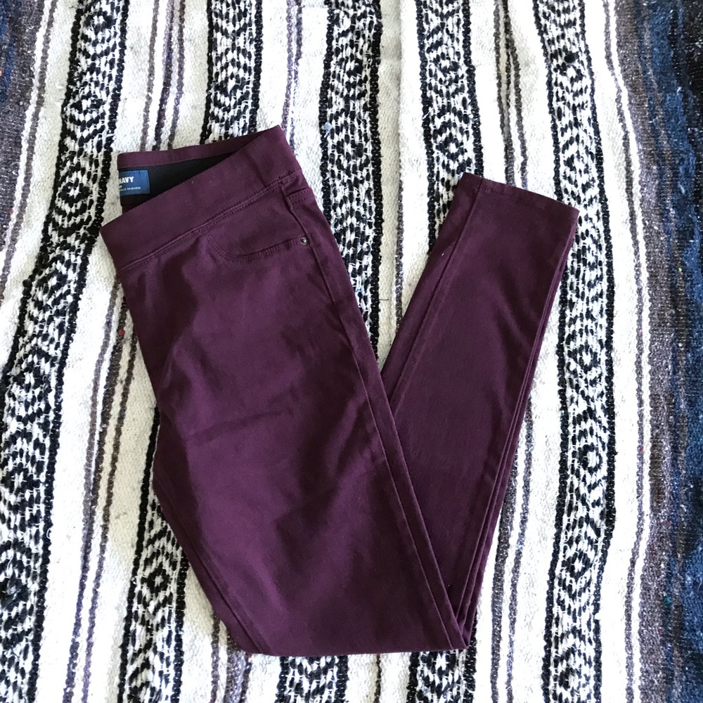 Maroon Jeggings